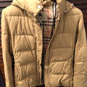 Burberry down coat